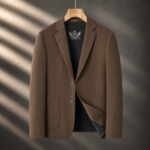 TAZWAR Premium Formal Coffee Brown Blazer