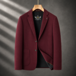 TAZWAR Premium Formal Maroon Blazer