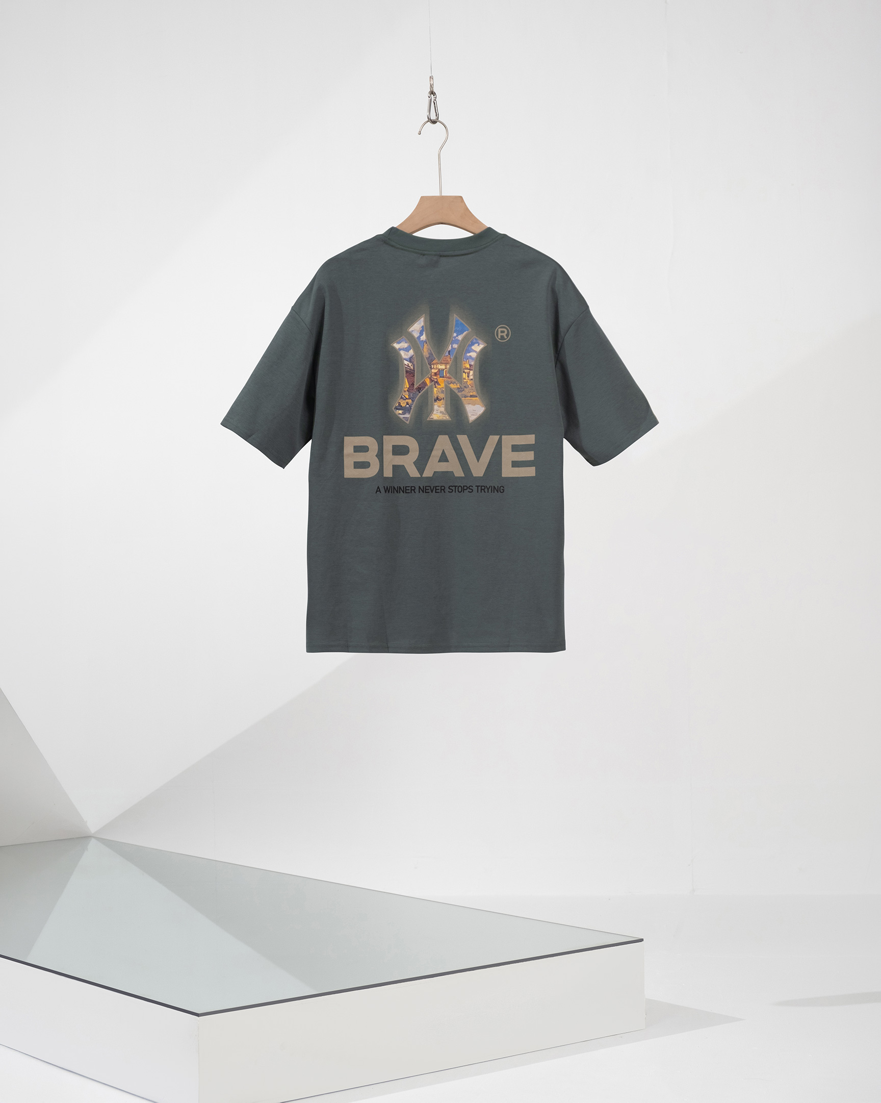 brave drop back Imported Dropshoulder - BRAVE - Image 1