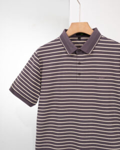 Imported Polo - Light Purple Stripe - Image 2